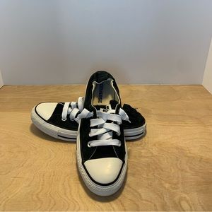 Converse All Star Chuck Taylor Shoreline Slip Black/White Sneakers Shoes Size 7